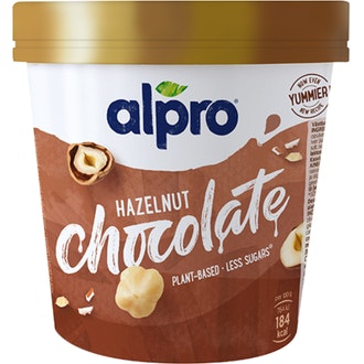 Alpro soijajäätelö 500ml hasselpähkinä-suklaa