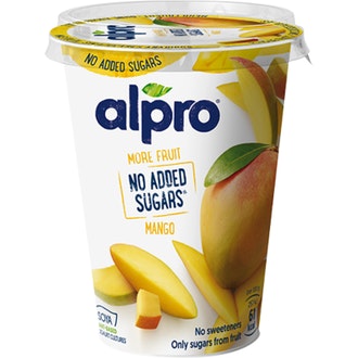 Alpro More fruit, no added sugars Hapatettu soijavalmiste mango 400g