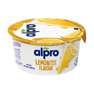 Alpro Hapatettu soijavalmiste, sitruuna-juustokakku 150g