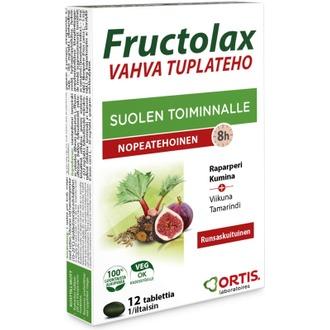 Fructolax Vahva Tuplateho Runsaskuituinen Ravintolisätabletti 11G/12 Kpl