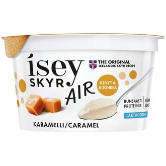 Isey Skyr Air Karamelli laktoositon maitovalmiste 125g