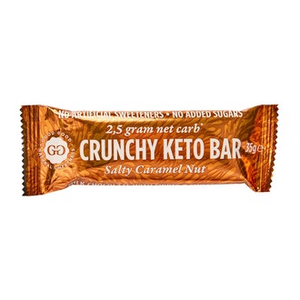 GoodGood Crunchy Keto Bar Salty Caramel Nut 35g