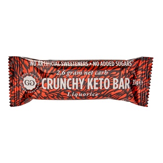 GoodGood Crunchy Keto Bar Liquorice 35g