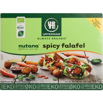 Urtekram Nutana falafel 285g spicy luomu