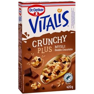 Dr. Oetker Vitalis Crunchy Plus Double Chocolate mysli 420g