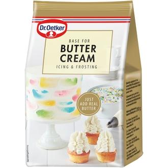 Dr. Oetker  Base for BUTTER CREAM icing & frosting -kuorrutejauheseos 230g
