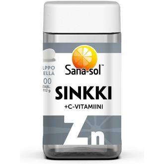 Sana-Sol Sinkki+C-Vitamiini Tabletti Ravintolisä 200Tabl