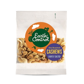 Earth Control paahdetut&suolatut cashewpähkinät 85g