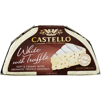 Castello white valkohomejuusto 150g tryffeli