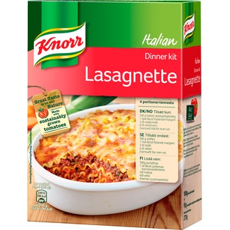 Knorr Lasagnette ateria-ainekset 273g