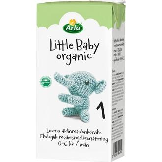 Arla Little Baby Luomu 1 500 ml maitopohjainen äidinmaidonkorvike käyttövalmis UHT
