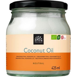 Urtekram neutral coconut oil 425ml luomu