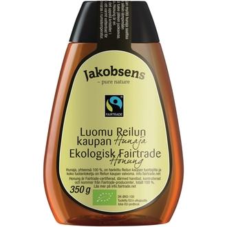 Jakobsens 350G Luomu Reilun Kaupan Hunaja