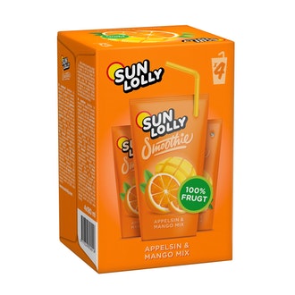 Sun Lolly smoothie 4x180ml mango-appelsiini