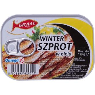Graal 110G Savustettua Kilohailia Öljyssä