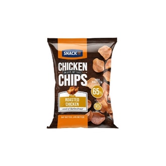 Snack it Chicken Chips Roasted Chicken ilmakuivatut lihalastut 25g