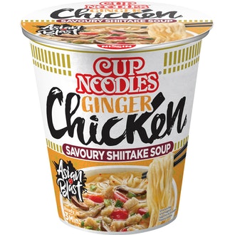 Nissin Cup Noodles Tasty Chicken pikanuudelikeitto 63g