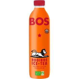 Bos brands orgaaninen rooibos jäätee persikka 1L PET pullo