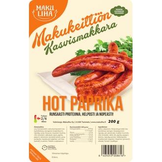 Makuliha Makukeittiön Kasvismakkara Hot Paprika 200 g