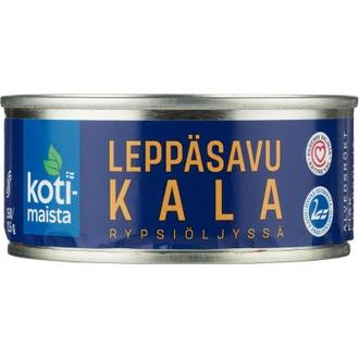 Kotimaista leppäsavukala rypsiöljyssä 150 g/115 g