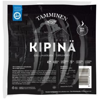 Tamminen Kipinä® grillimakkara 4kpl 400g
