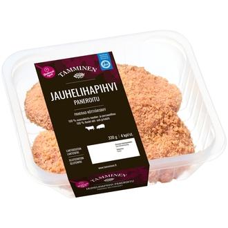 Tamminen jauhelihapihvi paneroitu 4kpl 330g