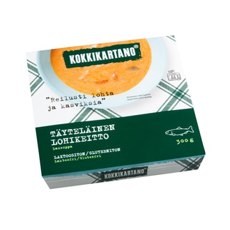 Kokkikartano Täyteläinen lohikeitto 300g