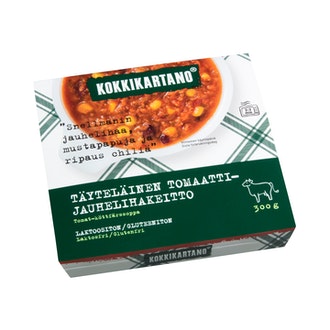 Kokkikartano Täyteläinen Tomaatti-jauhelihakeitto 300g