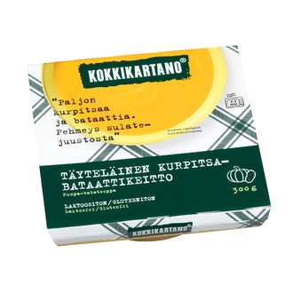 Kokkikartano kurpitsa-bataattikeitto 300g