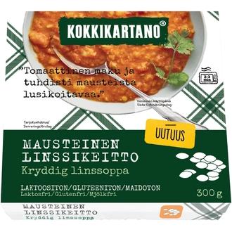 Kokkikartano Mausteinen linssikeitto 300g