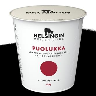 Helsingin Meijeriliike PUOLUKKA - Lohkeava luonnonjogurtti 150g