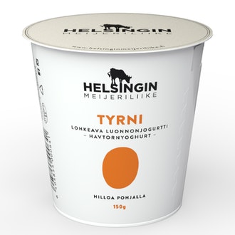 Helsingin Meijeriliike TYRNI - Lohkeava luonnonjogurtti 150g