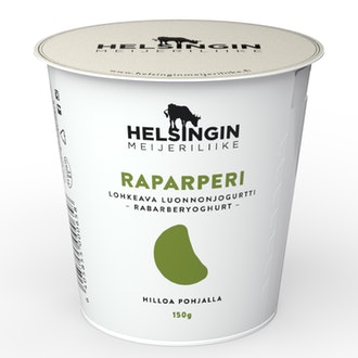 Helsingin Meijeriliike RAPARPERI - Lohkeava luonn.jogurtti 150g
