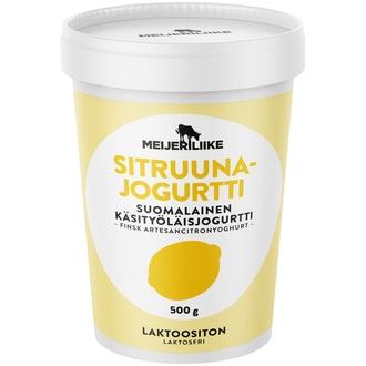Meijeriliike Käsityöläisjogurtti - Sitruunajogurtti 500g