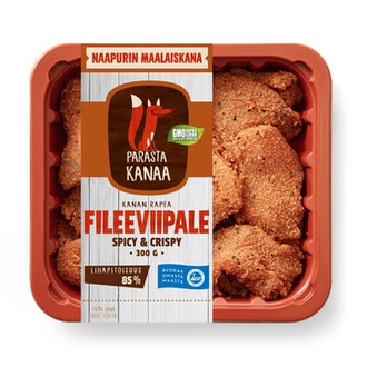 Naapurin Maalaiskanan rapeat fileeviipaleet spicy-crispy 300g