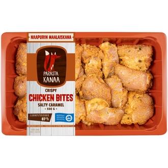 Naapurin Maalaiskanan crispy chicken bites, salty caramel 550g