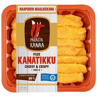 Naapurin Maalaiskanan kanatikku Cheesy & crispy 300g