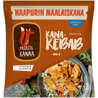 Naapurin Maalaiskanan kypsä kanakebab 350g, pakaste