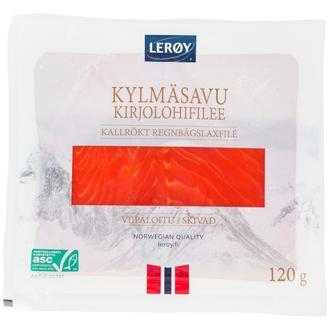 Lerøy kylmäsavukirjolohifilee viipaloitu ASC 120 g