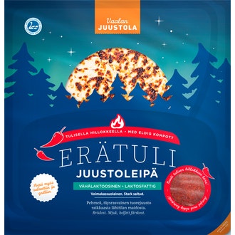 Erätuli Juustoleipä tulisella hillokkeella, vähälaktoosinen 225g