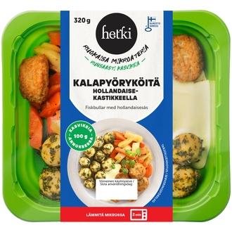 Fresh Hetki Ruokaisa Kalapyöryköitä hollandaisekastikkeella 320 g