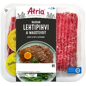Atria Naudan Lehtipihvi ja maustevoit 270g