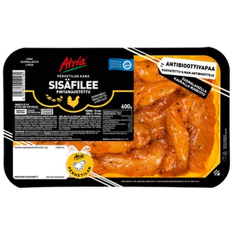 Atria Kanan Sisäfilee Pintamaustettu 600g