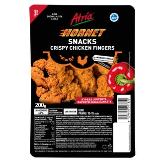 Atria Hornet Snacks crispy chicken fingers 200g