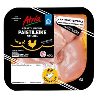 Atria Kanan Paistileike Naturel 450g