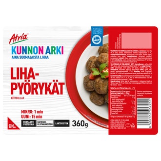 Atria kunnon arki lihapyörykkä 360g