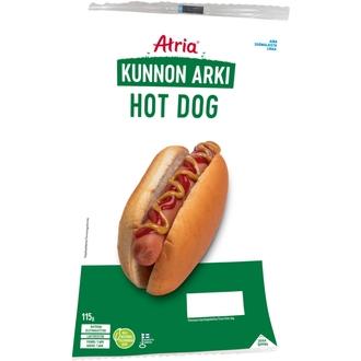 Atria Kunnon Arki Hot Dog 115g