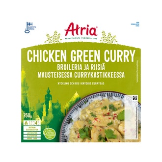 Atria chicken green curry 350g