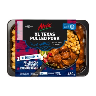 Atria XL Texas pulled pork 450g