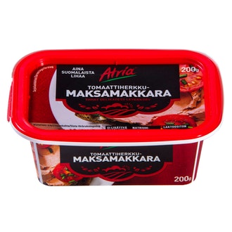 Atria Levitettävä Tomaattiherkkumaksamakkara 200g